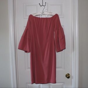 Salmon color dress size 8